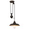 Westinghouse Pendant 60W Pulley Iron Hill 12In ORB High-Lights Shade 6363200 - alternate 1